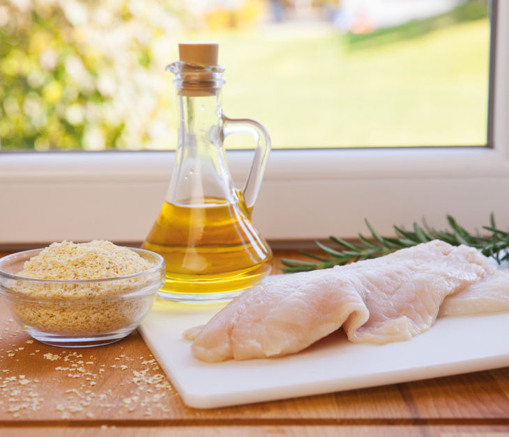 Rezept: Fisch mit Hirseflocken für die Katze