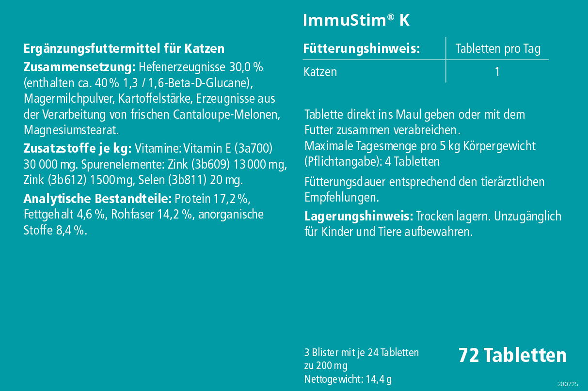ImmuStim® K 72 Tabletten – Bild 2