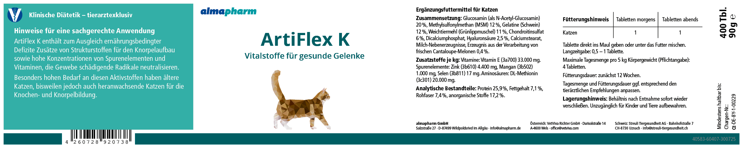 ArtiFlex K 400 Tabletten – Bild 2
