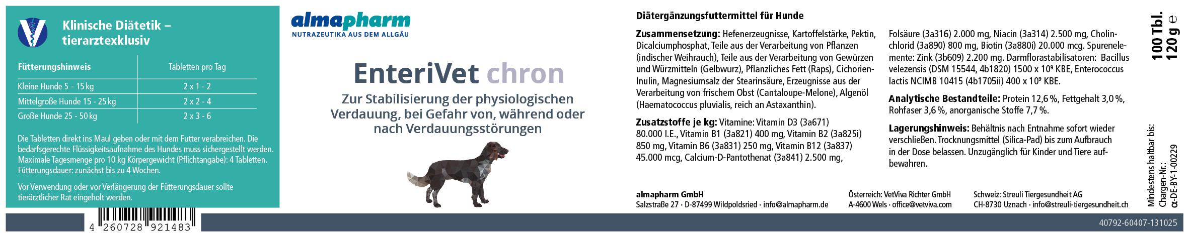 EnteriVet® chron 100 Tabletten – Bild 2