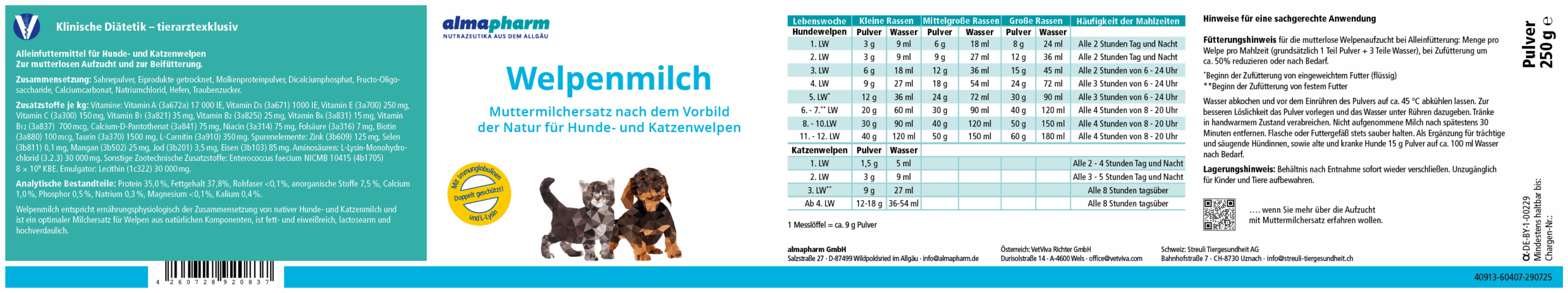 Welpenmilch 250g – Bild 2