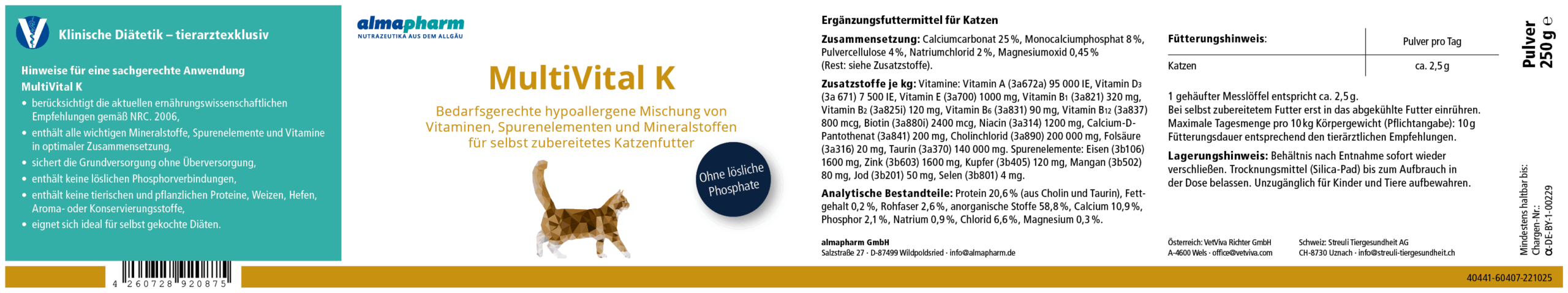 MultiVital K 250g – Bild 2