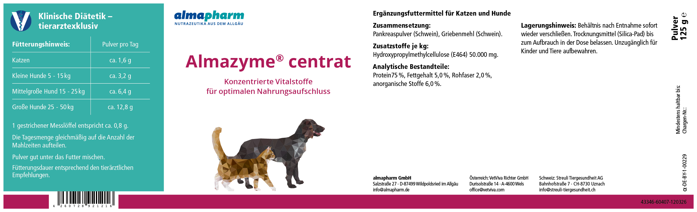 Almazyme® centrat 125g – Bild 2